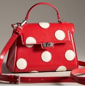 NEW Melie Bianco Polka Dot Handbag